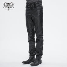 Load image into Gallery viewer, PT243 High waist twill gothic pants for men
