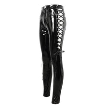 Load image into Gallery viewer, PT222 Women's strappy patent leather pants