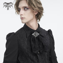 Load image into Gallery viewer, AS184 diamond tassels Men lace bow tie