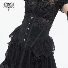 Load image into Gallery viewer, AS179 Gothic pattern leather lace corset