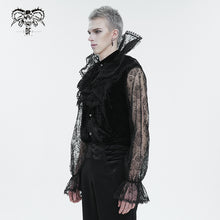 Load image into Gallery viewer, SHT087 Palace pattern flocking shirt