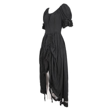 Load image into Gallery viewer, SKT194 Gothic gathered-front tunic dress
