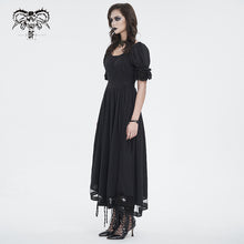 Load image into Gallery viewer, SKT194 Gothic gathered-front tunic dress