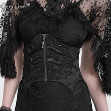 Load image into Gallery viewer, EAS029 Bat-shaped bottom jacquard corset