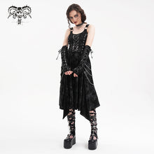 Load image into Gallery viewer, SKT209 Punk Mist Velvet Dress