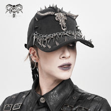 Load image into Gallery viewer, AS263 Punk horn decorated baseball cap