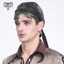 Load image into Gallery viewer, AS162 Stretch foil knitted pirate hat and turban