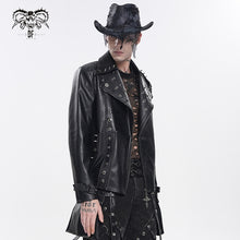 Load image into Gallery viewer, CT280 Punk-Style Faux Leather Short Jacket