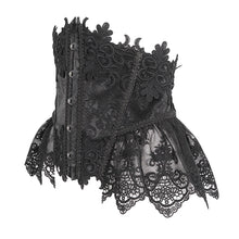 Load image into Gallery viewer, AS179 Gothic pattern leather lace corset