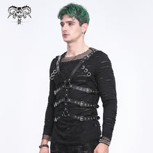 Load image into Gallery viewer, AS176 punk metallic men body harness