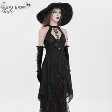 Load image into Gallery viewer, ETT049 Sequined Fringe-Trimmed Sleeveless T-Shirt
