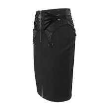 Load image into Gallery viewer, SKT179 One step skirt with center front slit