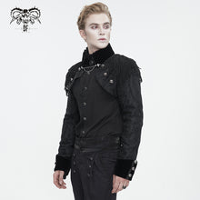 Load image into Gallery viewer, CT221 Gothic jacquard swallowtail short men's jacket