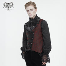 Load image into Gallery viewer, WT07801 Gothic embroidered contrasting colors vest
