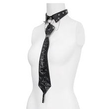 Load image into Gallery viewer, AS150 Faux Leather Studded Choker Tie