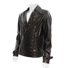 Load image into Gallery viewer, CT285 Punk-Style Faux Leather Short Jacket