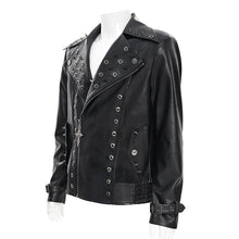 Load image into Gallery viewer, CT280 Punk-Style Faux Leather Short Jacket