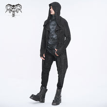 Load image into Gallery viewer, CT21801 Dark punk hooded knitted men's jacket