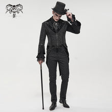 Load image into Gallery viewer, CT192 Gothic pattern swallowtail coat