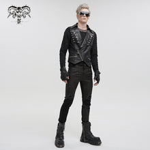 Load image into Gallery viewer, WT073 Biker Metal Punk Vest