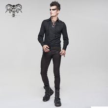 Load image into Gallery viewer, SHT089 Rubberized pattern knitted pullover shirt