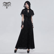 Load image into Gallery viewer, CA027 Flower mesh thin gothic women shawl
