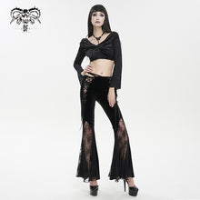 Load image into Gallery viewer, PT204 Asymmetric Side Gothic Leggings