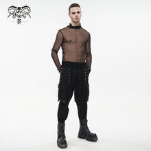 Load image into Gallery viewer, PT183 Three-dimensional chain metal darkness men's overalls