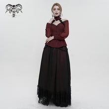Load image into Gallery viewer, SHT09502 Red Off shoulder Lolita blouse