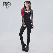 Load image into Gallery viewer, TT183 Deep V Basic style Punk T-shirt