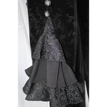 Load image into Gallery viewer, CT13301 gothic Lotus leaf corsage false two-piece women Gothic swallow-tailed coats