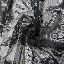 Load image into Gallery viewer, ESKT024S Mysterious Night transparent lace high waist sexy lingerie women halter long dress