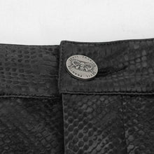 Load image into Gallery viewer, SKT126 Snakeskin print asymmetric skirt