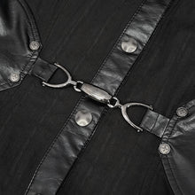 Load image into Gallery viewer, SHT080 Long punk blouse with fake girdle