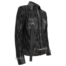 Load image into Gallery viewer, CT201 Similar to Hand Painted Asymmetric Punk Jacket