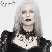 Load image into Gallery viewer, EAS008 Spider web-shaped gothic chocker