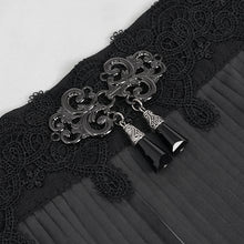 Load image into Gallery viewer, AS125 Gothic Pleated Black and White oversleeves