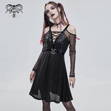 Load image into Gallery viewer, SKT136 Everyday Punk Five-pointed Star Dress