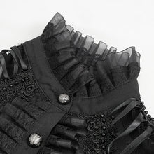 Load image into Gallery viewer, SHT090 see-through pattern gothic shirt