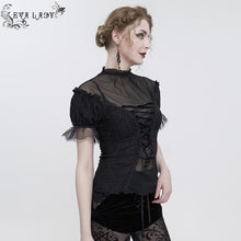 Load image into Gallery viewer, ETT029 ruched daily style Short Sleeve T-Shirt