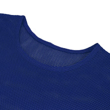 Load image into Gallery viewer, TT19805 Blue Diamond-shaped net basic style long sleeves men t-shirts