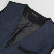 Load image into Gallery viewer, WT06902 Blue gothic men's vest with tail