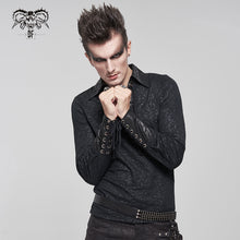 Load image into Gallery viewer, SHT089 Rubberized pattern knitted pullover shirt