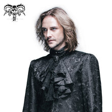 Load image into Gallery viewer, AS02701 Gothic black Paisley men lace bow tie for shirts