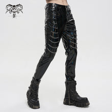 Load image into Gallery viewer, PT197 Punk Dream Color patent leather men's trousers