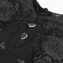 Load image into Gallery viewer, SKT152 Black Cross Printed Dress