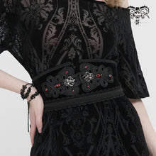 Load image into Gallery viewer, AS127 gothic big Chinese frog button girdle