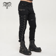Load image into Gallery viewer, PT161 Distressed men trousers