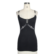 Load image into Gallery viewer, TT067 daily style two ways of wearing punk cotton vest for women