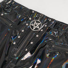 Load image into Gallery viewer, PT167 Punk fantasy color super elastic women's trousers